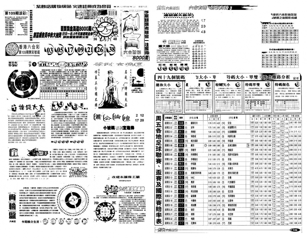 另版创富A 第110期