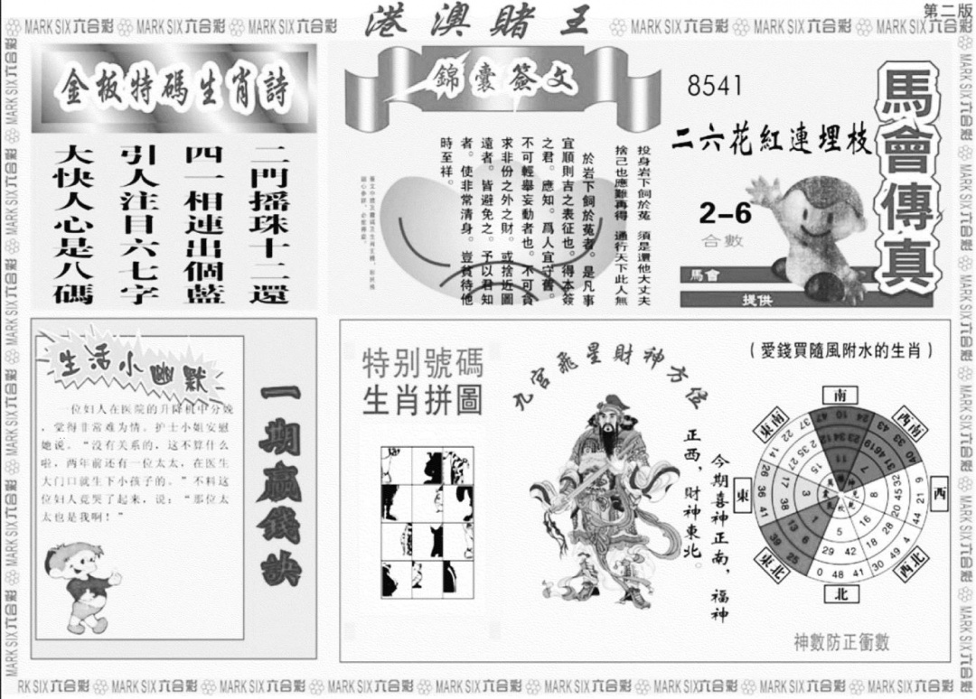 港澳堵王B 第110期